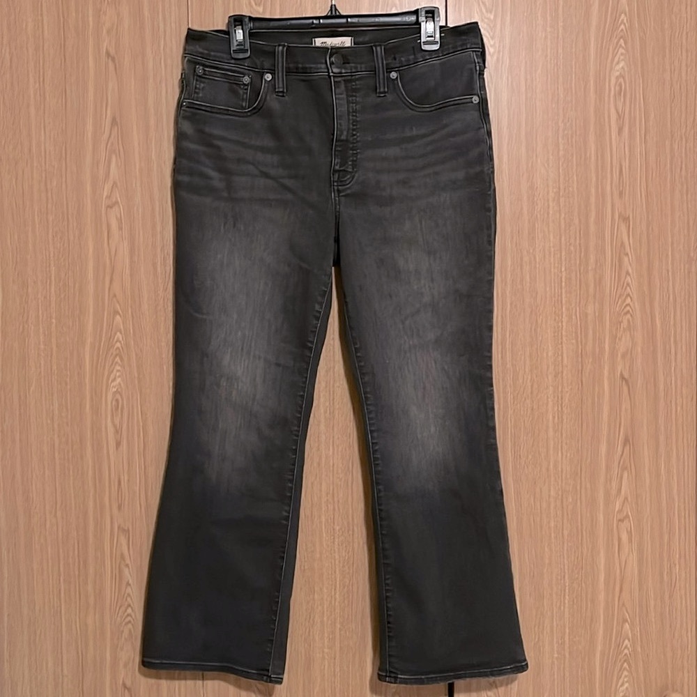 Madewell Kick Out Crop Jeans, Size 31